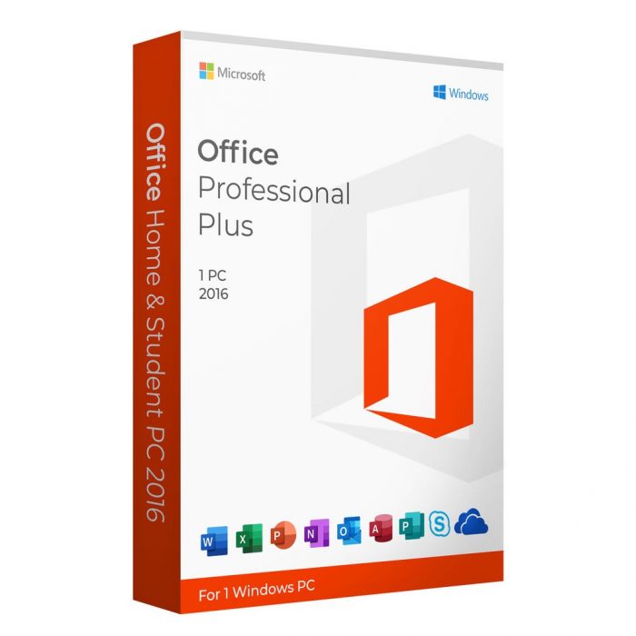 Microsoft Office Professional 2016 Lifetime License Key 1PC