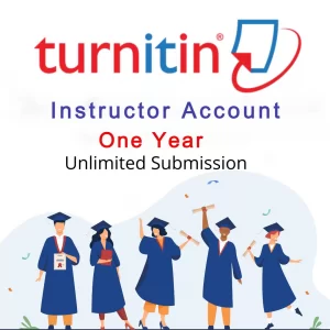 Turnitin Instructor Account 1 year AI Detection Enabled 1