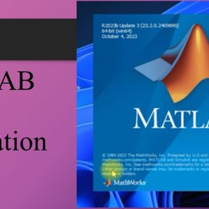 MathWorks MATLAB 2023B for Windows Full Version Lifetime