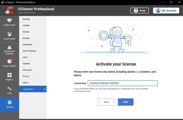CCleaner Pro Key Activation - Image 2