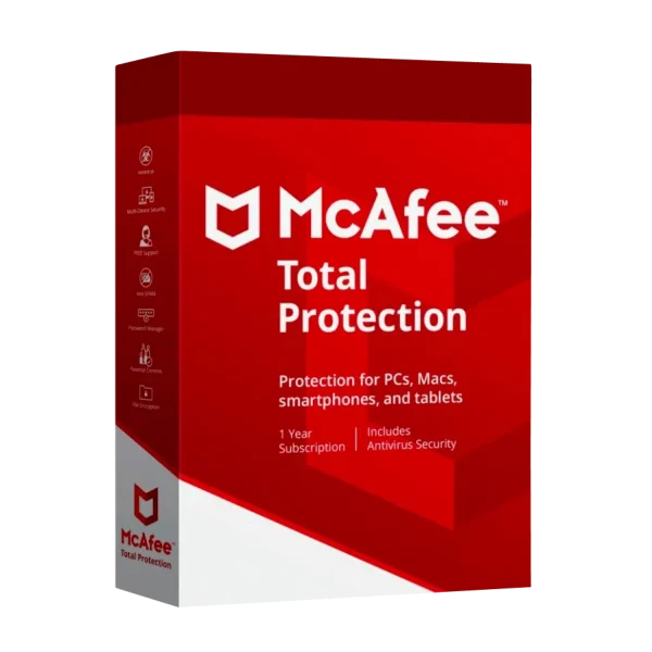 McAfee Internet Security 2022 10 Devices 1 Year Key - Image 2