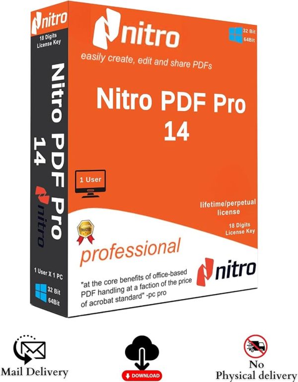 Nitro Pro 14 key Subscription