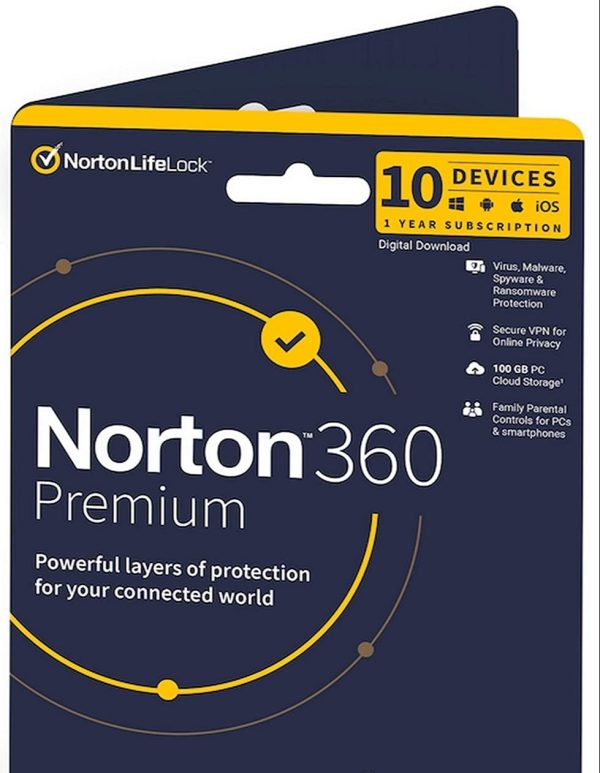 Norton 360 Premium 1 Year Key Global License