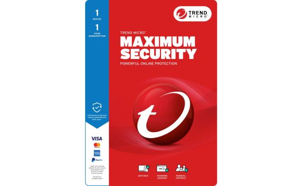 Trend Micro Maximum Security 1 Device 1 Year Key - Image 2